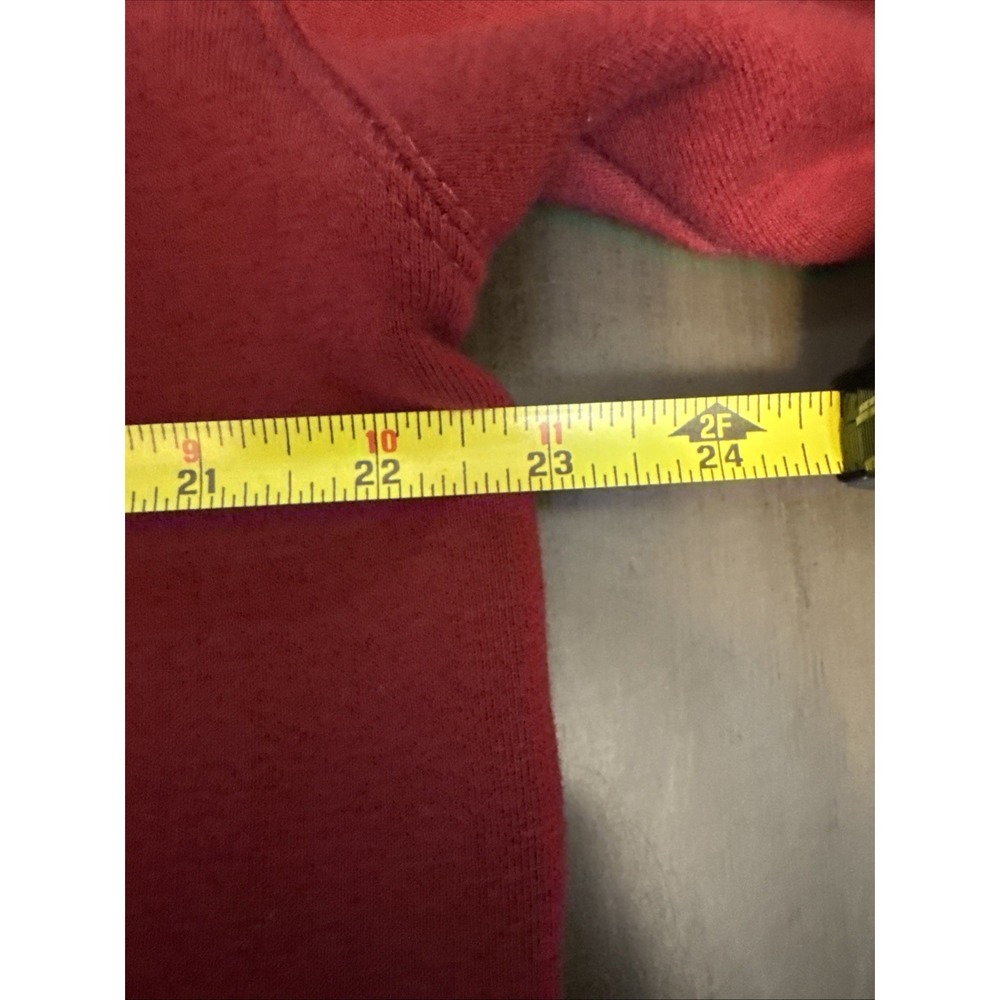 Vintage Southpole Y2K Maroon Authentic Collection Full Zip Hoodie Sweatshirt XL - Picture 5 of 11